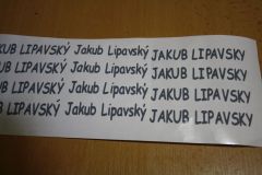 Samolepky monogramy