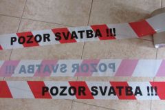 Výstražné pásky na míru