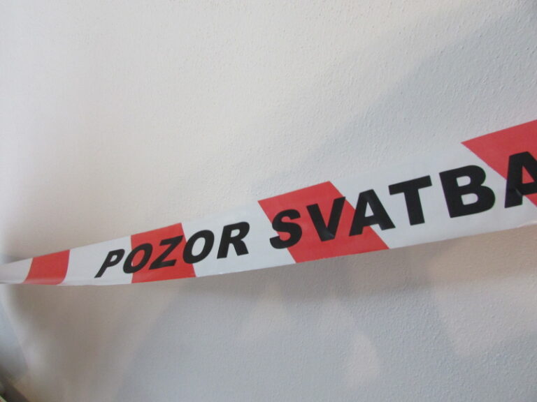 Svatební výstražná páska - Obrázek 3