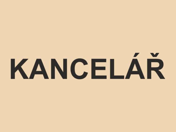 Samolepka Kancelář