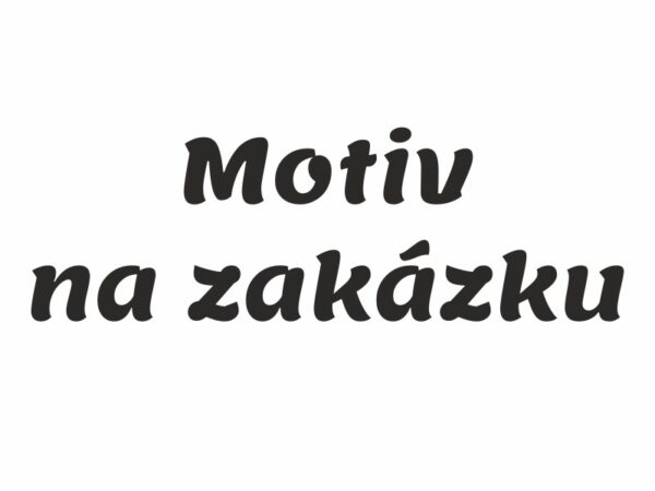 Samolepka na auto na zakázku