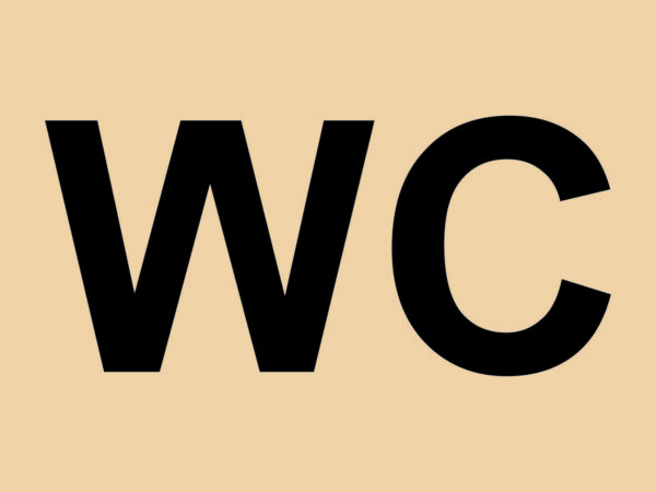 Samolepka WC