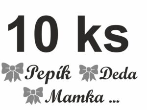 Samolepky na dárky