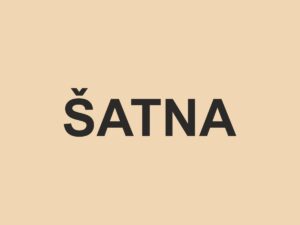 Samolepka šatna