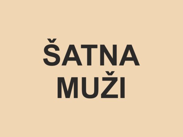 Samolepka šatna muži