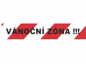 Samolepka Vánoční zóna