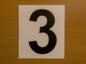 Samolepka číslo 3