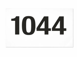 Samolepka číslo popisné