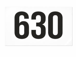 Samolepka číslo popisné