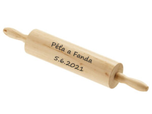 Svatební váleček se jménem